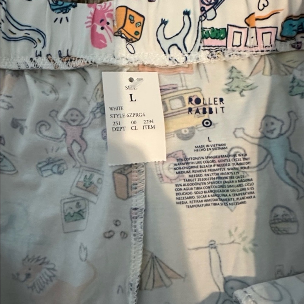 Roller Rabit x Target Roadtrip pajama pants- Large NWT! - Picture 4 of 5